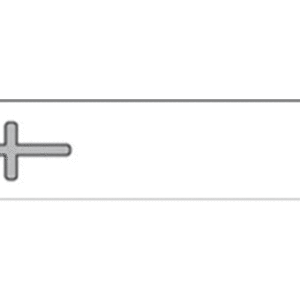 Cross Extra Labels 4x10cm White - 46068 (per 1000)